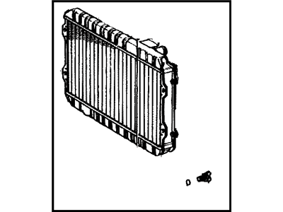 1980 Toyota Corona Radiator - 16400-38130