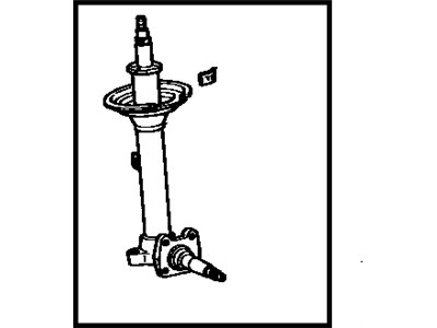 Toyota 48510-14123 Shock Absorber Assembly Front Left