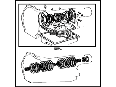 1979 Toyota Corona Automatic Transmission Overhaul Kit - 04352-14010