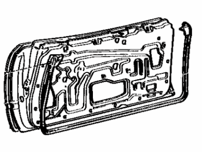 Toyota 67001-14170 Panel Sub-Assy, Front Door, RH