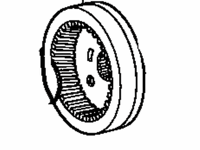 Toyota 35074-30020 Gear Sub-Assy, Rear Planetary Ring