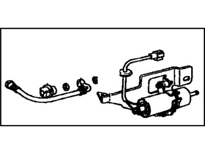 Toyota 23210-45050 Fuel Pump Assembly W/Motor & Bracket