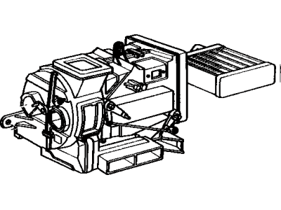 Toyota Celica Heater Core - 87107-14090