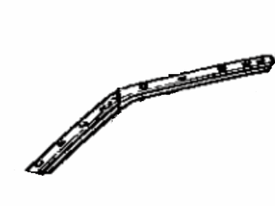 Toyota 62361-14030 RETAINER Assembly, Roof Side Rail WEATHERSTRIP Front, RH