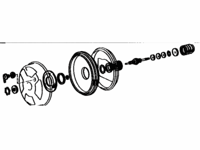 Toyota Celica Brake Booster - 04443-14220