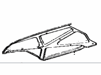 Toyota 53341-14020 Insulator, Hood