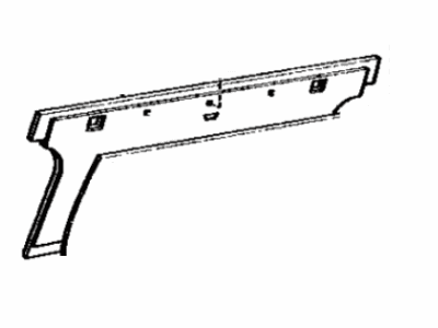 Toyota 64270-14040 Board, Room Partition