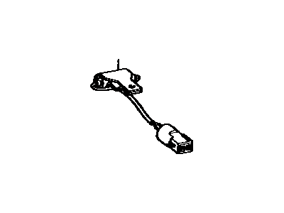 Toyota 23956-38011 Resistor, Fuel Pump