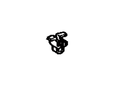 Toyota 72693-14020 Hook, Rear Seat Cushion Lock
