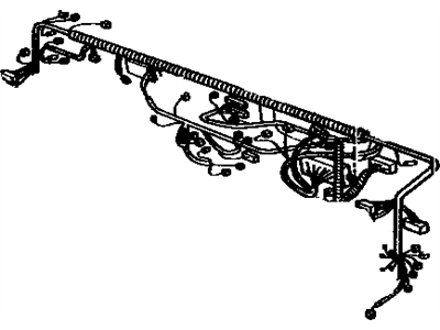 Toyota 82220-14791 Harness Assembly, Wiring COWL