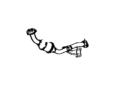 Toyota Corona Catalytic Converter - 17410-35020