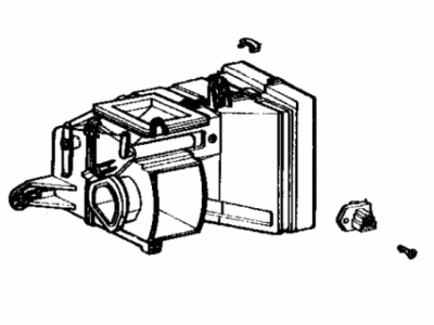 Toyota 88910-14110 VENTILATOR Assembly, Boost