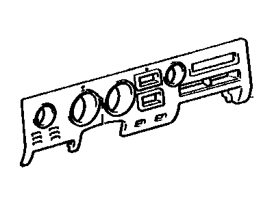 Toyota 55404-14430 Panel Sub-Assembly, Instrument Cluster Finish