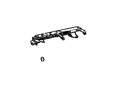 Toyota 72140-14230 Track Assembly, LH Seat, Inner