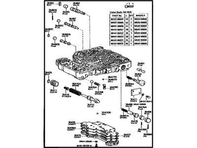 Toyota Corona Valve Body - 35420-20010