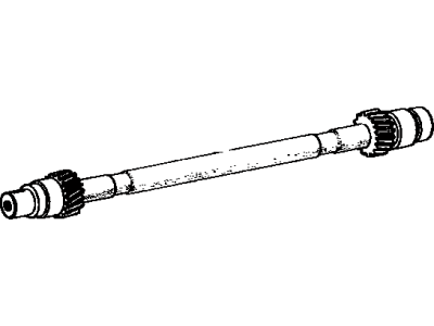 Toyota 13612-41010 Shaft, Pump Drive