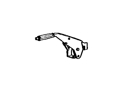 Toyota 46201-14070-01 Handle Assembly, Parking Brake Control