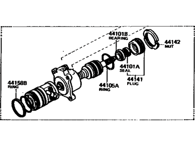 Toyota Cressida Power Steering Control Valve - 44120-22052