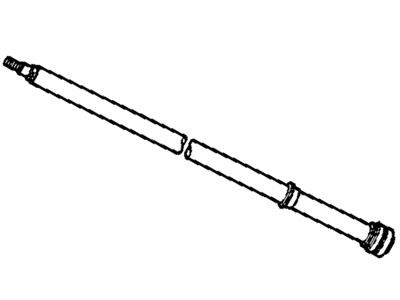 Toyota 48023-14033 Rod Sub-Assembly, Shock ABSORBER Piston