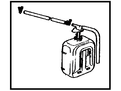 Toyota 16470-34071 Tank Assembly, Radiator Reserve