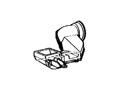 Toyota 55085-14060 Duct, Air, Side LH