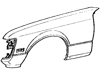 1979 Toyota Celica Fender - 53802-14421