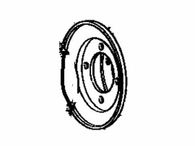 Toyota 16178-45100 Guide, Water Pump V Belt