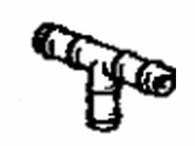 Toyota 90413-14008 Pipe Sub-Assembly, Ventilation