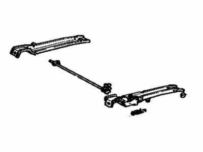 Toyota 72310-14032 Adjuster Assy, Front Seat Vertical