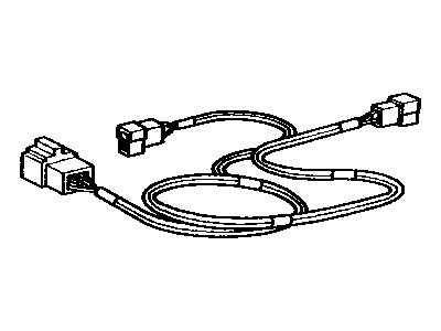 Toyota 86203-14080 Wire, Radio