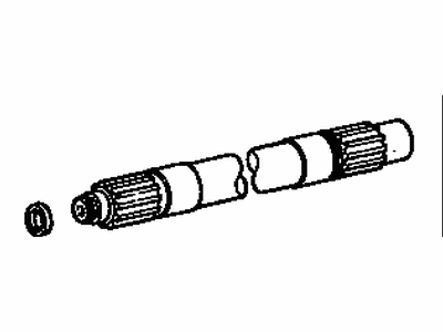 Toyota 35708-30040 Shaft Sub-Assembly, Planetary Intermediate