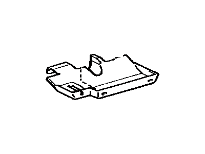 Toyota 55606-14020 Cover Sub-Assembly, Instrument Panel Under