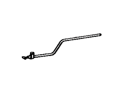 1979 Toyota Celica Fuel Door Release Cable - 77035-14040