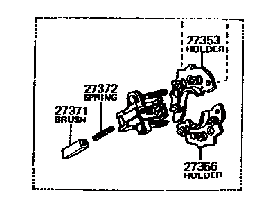 1981 Toyota Celica Alternator Brush - 27362-45120