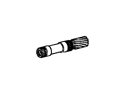 Toyota 35706-30040 Gear Sub-Assy, Planetary Sun