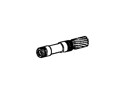 Toyota 35706-20011 Gear Sub-Assy, Planetary Sun