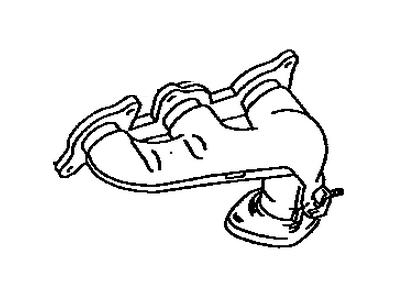Toyota Sienna Exhaust Manifold - 17142-20050