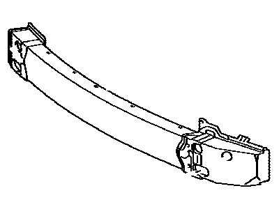 Toyota 52131-06101 Reinforcement, Front Bu