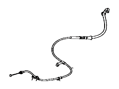 Toyota 46420-06172 Cable Assembly, Parking