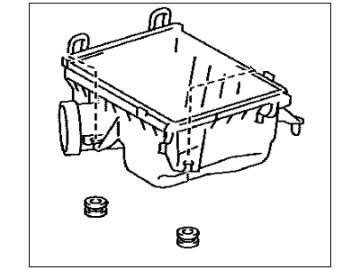 Toyota 17701-0V030 Case Sub-Assembly, Air C