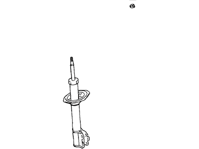 Toyota 48520-09851 Shock Absorber Assembly Front Left