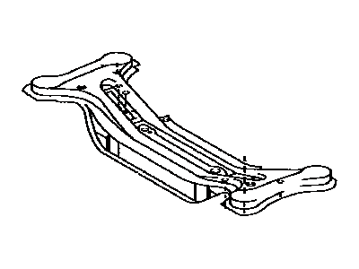 Toyota Camry Rear Crossmember - 51206-06091