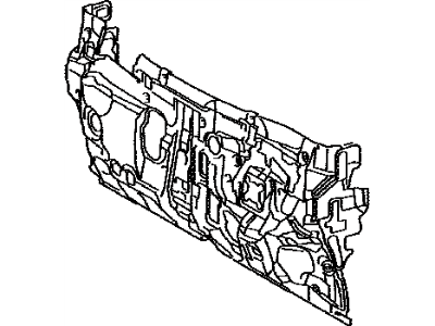 Toyota 55210-06240 INSULATOR Assembly, Dash