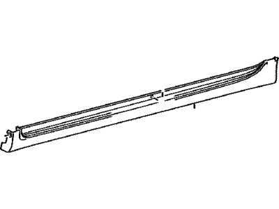 Toyota 75852-06913 MOULDING, Rocker Panel