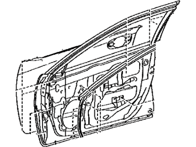 Toyota 67002-06170 Panel Sub-Assembly, Front D