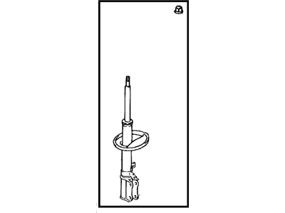 Toyota 48540-09C20 Shock Absorber Assembly Rear Left