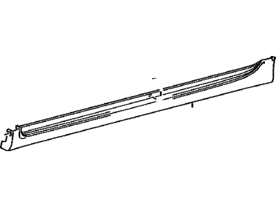 Toyota 75851-06918 MOULDING, Rocker Panel