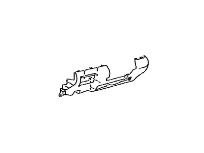 Toyota 55432-06100-A1 Panel, Instrument Panel