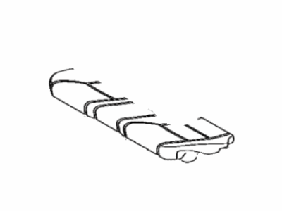 Toyota 71503-06220 Pad Sub-Assembly, Rear Seat