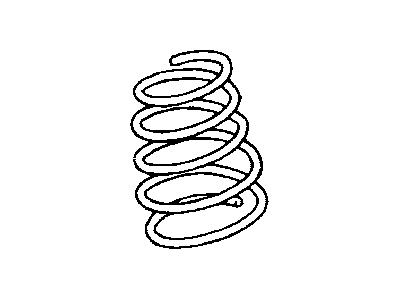 Toyota 48132-06060 Coil Spring 